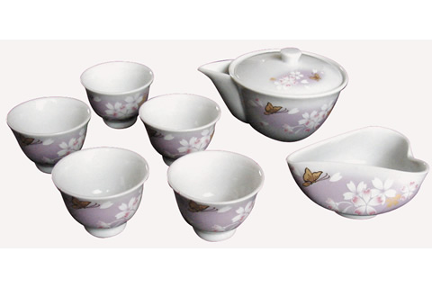 玉露・茶器セット 5人用